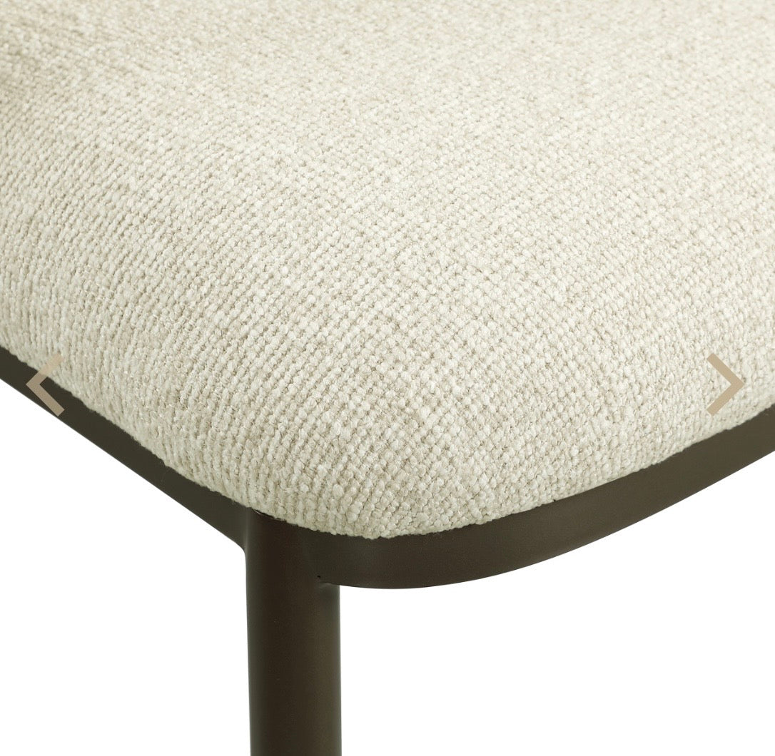 Biscoff bronze dining chair