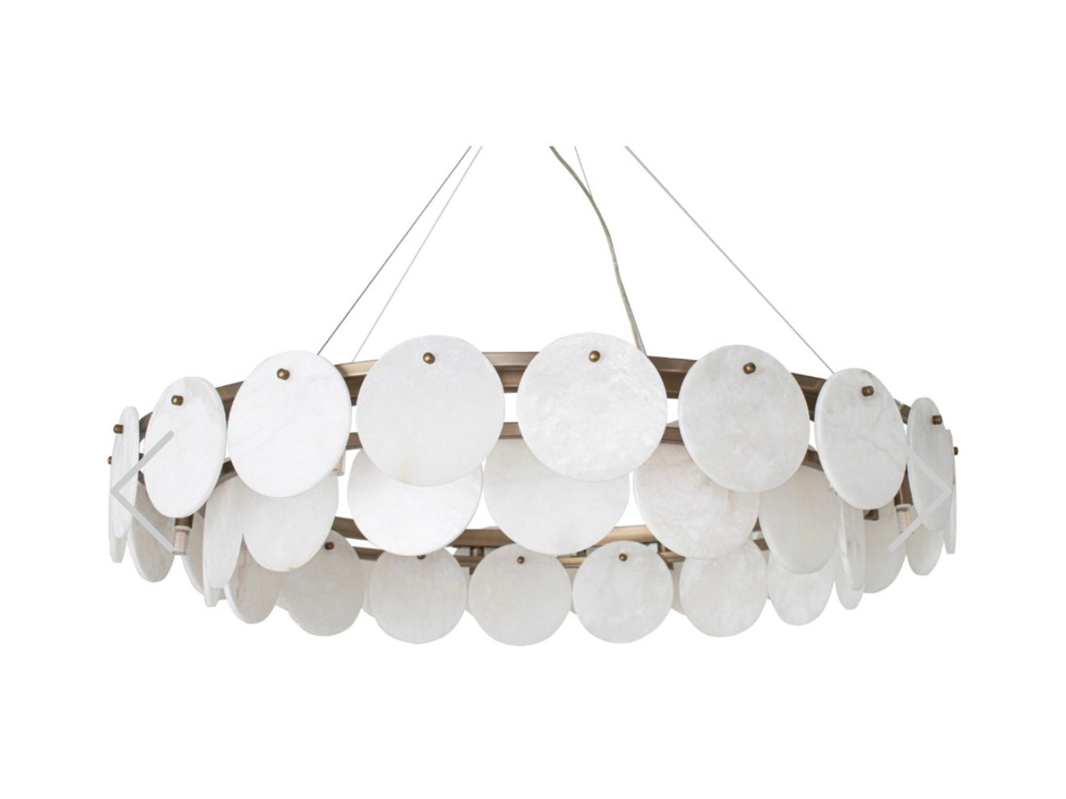 Alabaster Luxe Chandelier