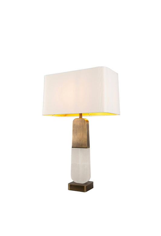 Alabaster Luxe Table Lamp