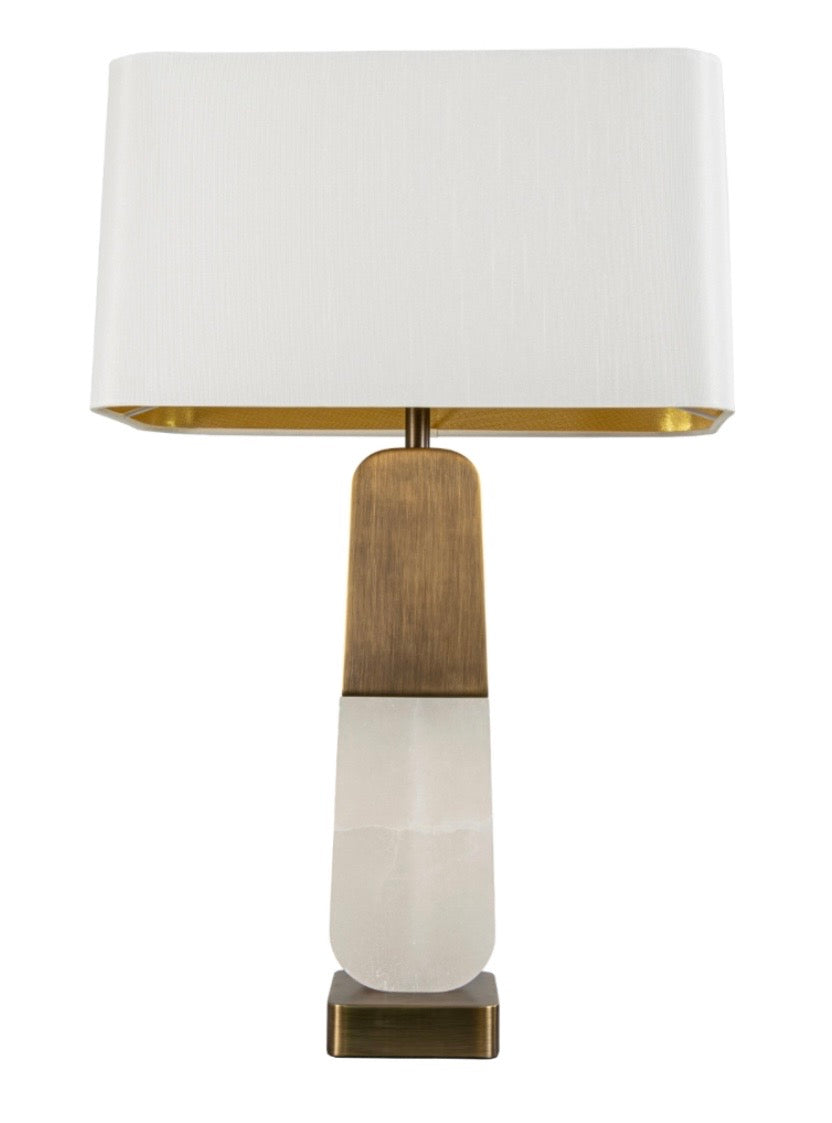 Alabaster Luxe Table Lamp