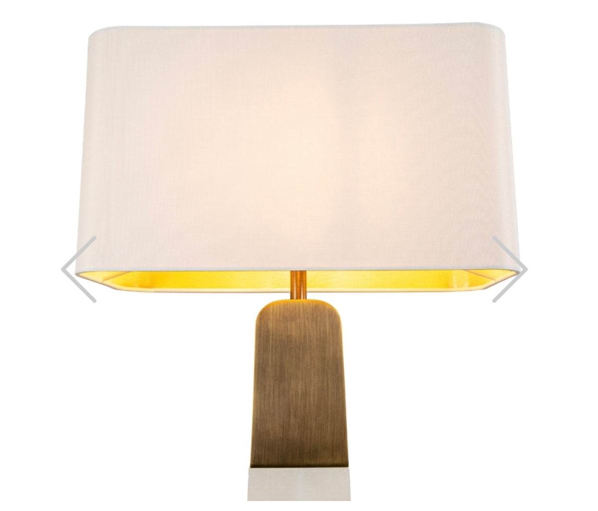 Alabaster Luxe Table Lamp