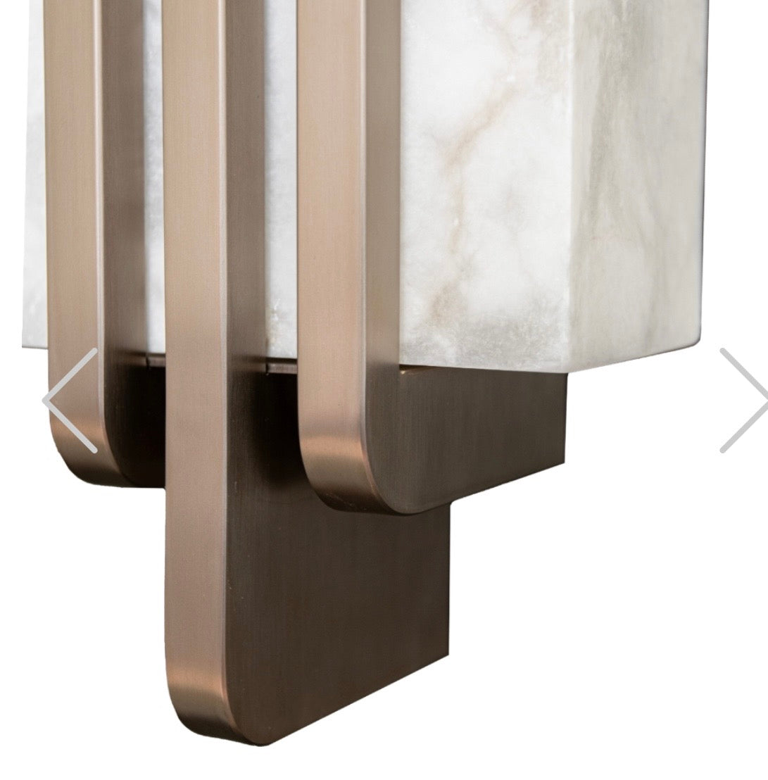 Alabaster Luxe Wall Light