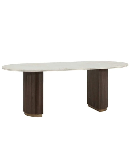 Lusso Oval Edged Dining Table