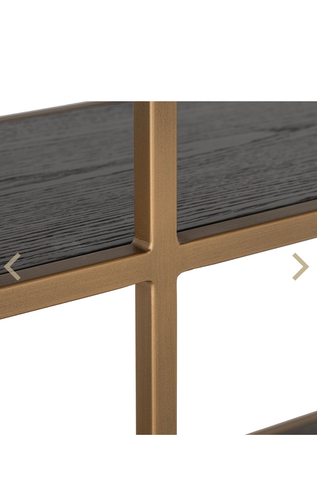 Luxury Brass Inlay Display Unit