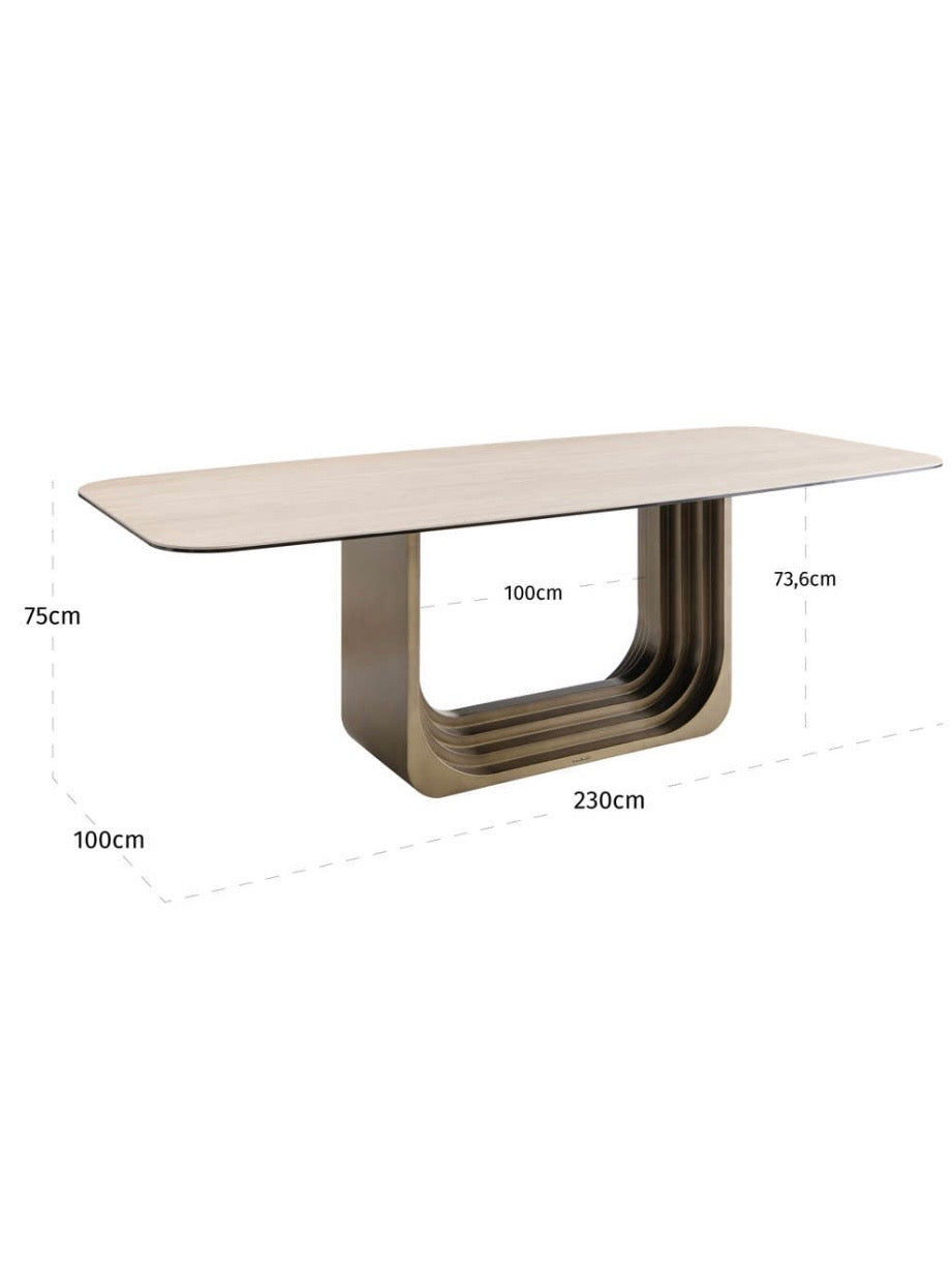Elara Signature Dining Table 2.3m