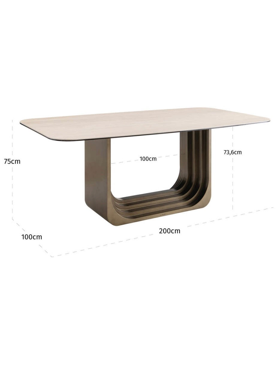 Elara Signature Dining Table 2m