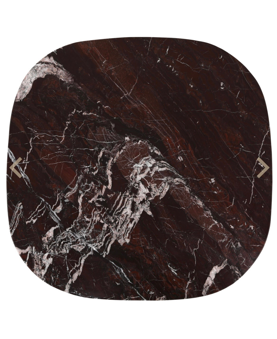 Burgundy Marble Coffee Table