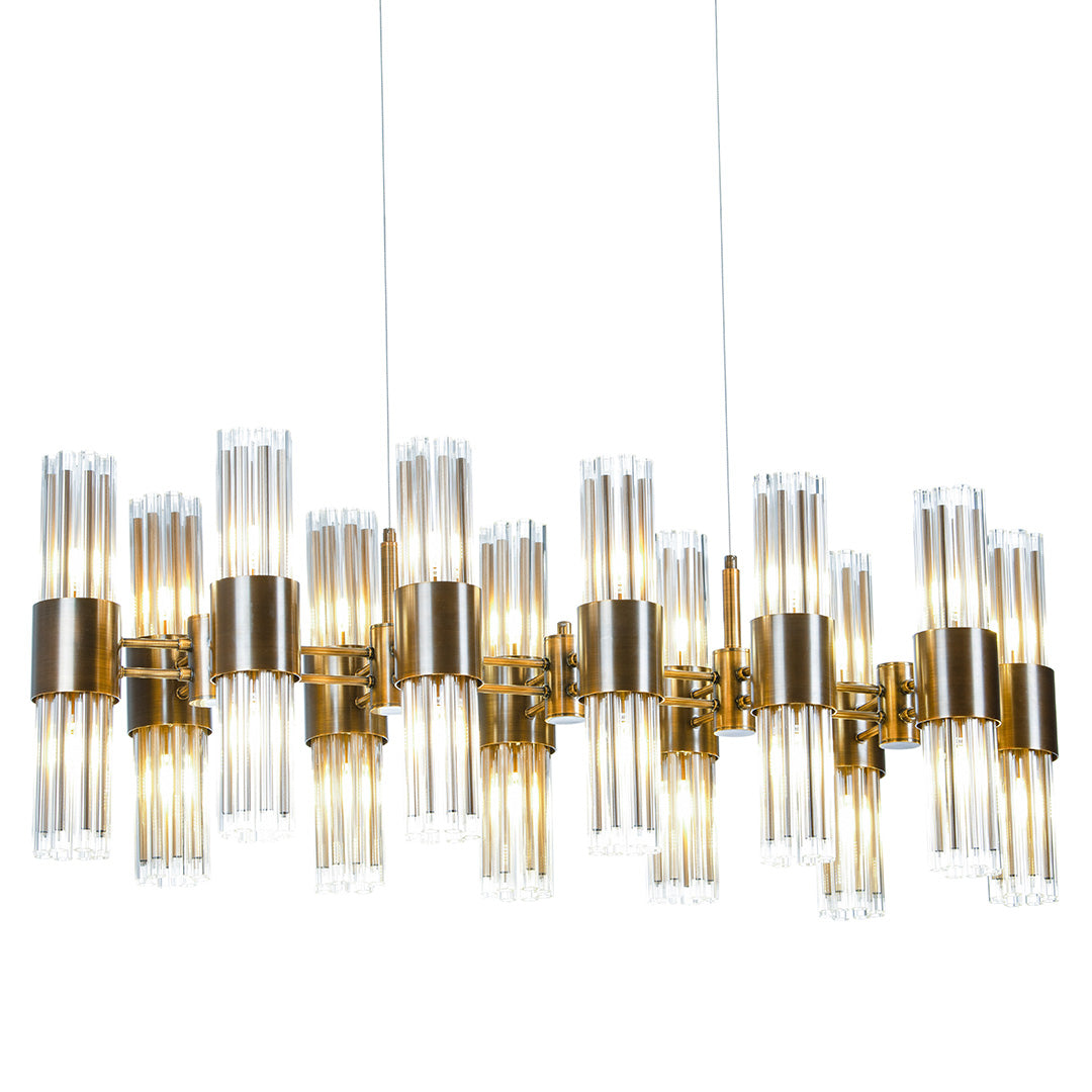 Luxury Brass Over Dining Table Chandelier