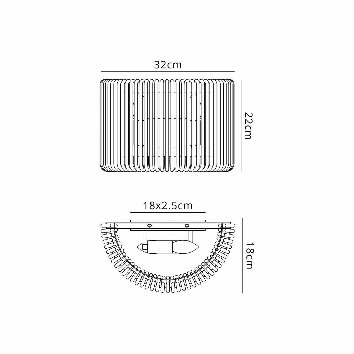 Aurelia Medium Wall Light