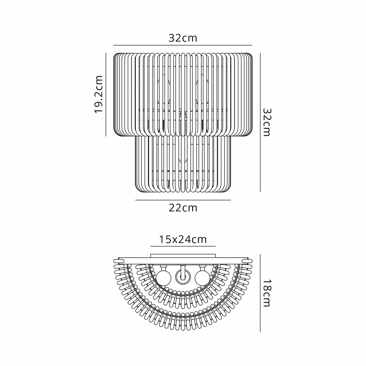 Aurelia Large Wall Light