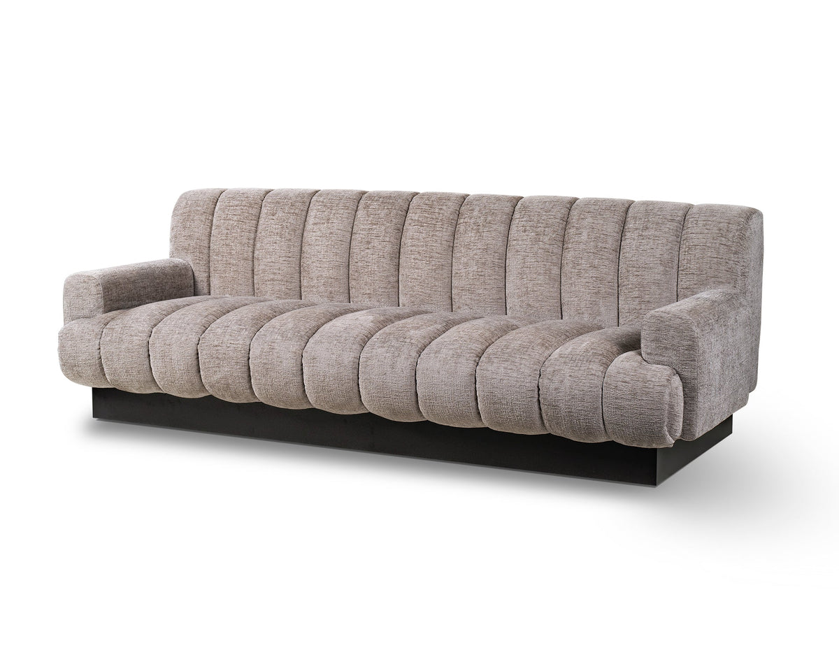 Liang & Eimil Keiron Sofa - Bennet Grey/Matt Black