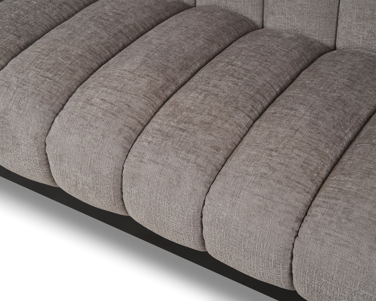 Liang & Eimil Keiron Sofa - Bennet Grey/Matt Black