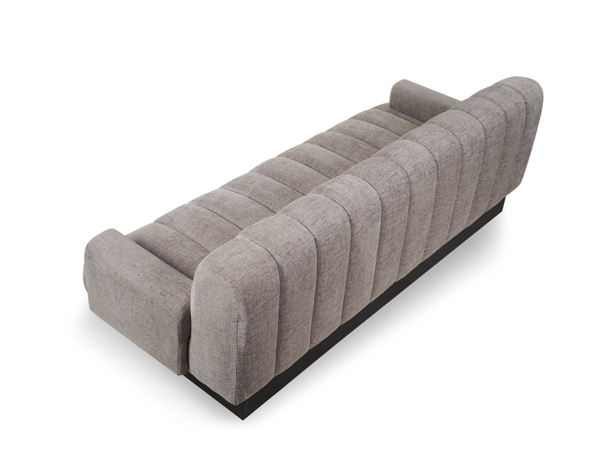 Liang & Eimil Keiron Sofa - Bennet Grey/Matt Black