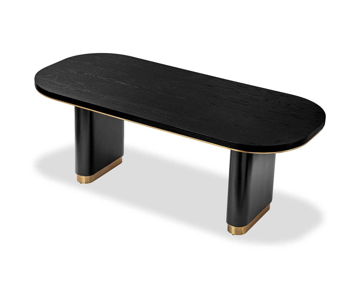 Liang & Eimil Chaplin Dining Table - Black Ash Veneer