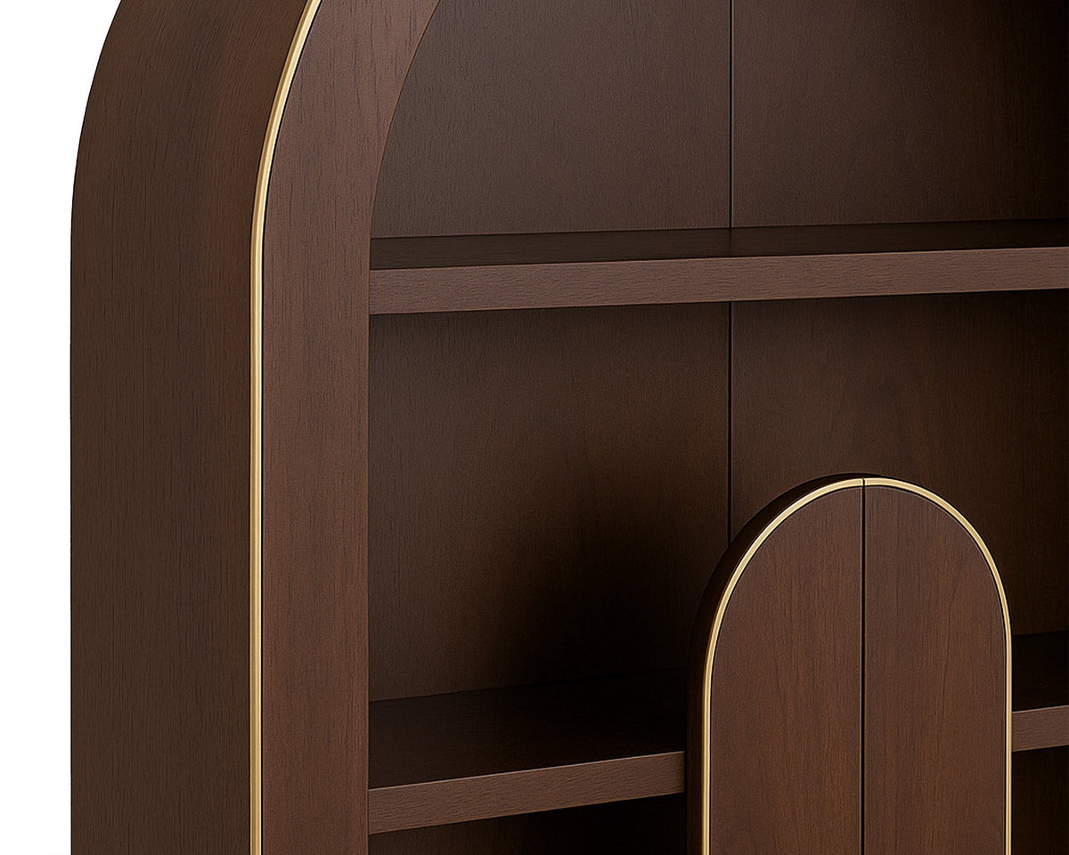 Butka Cabinet - Natural Walnut
