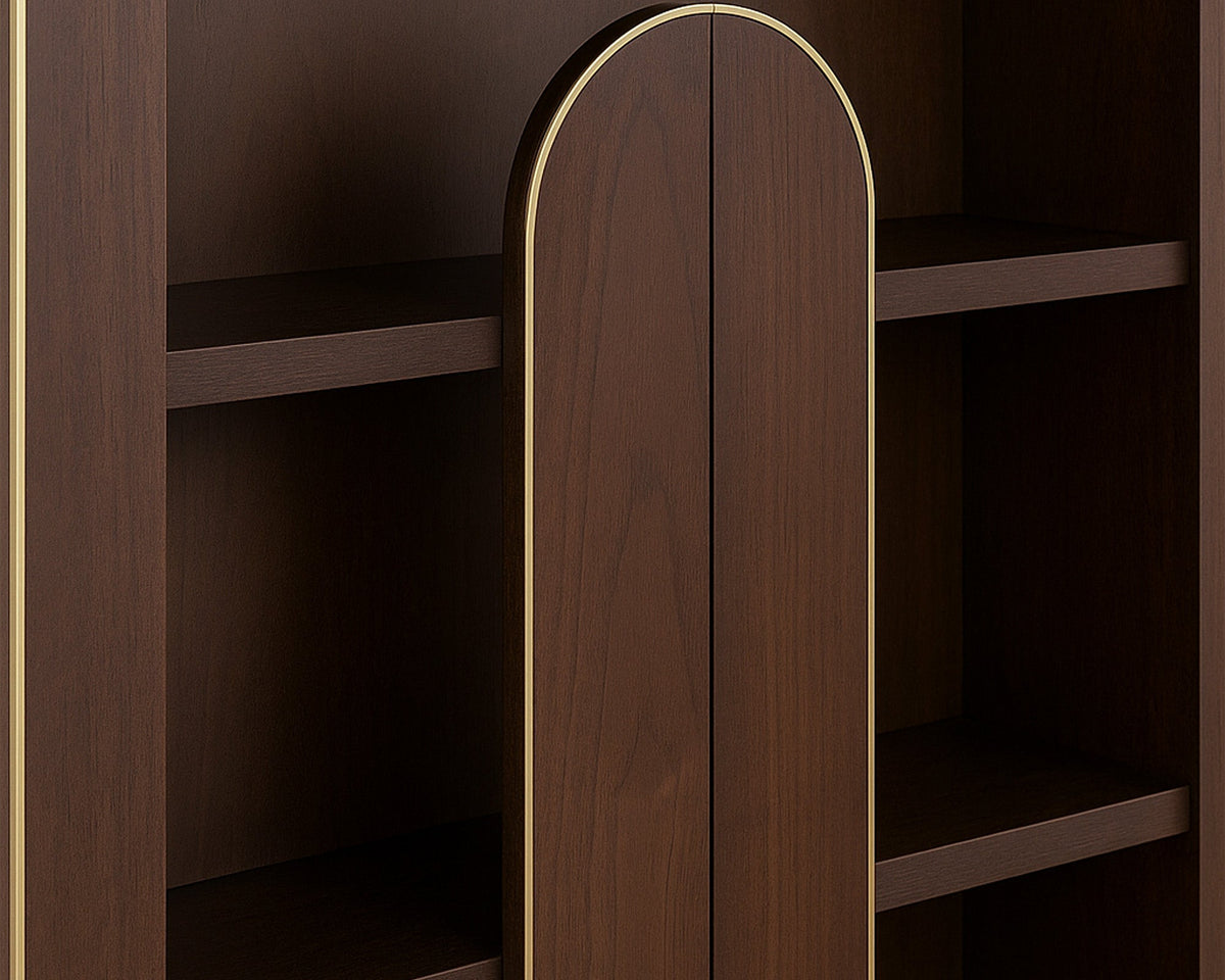 Butka Cabinet - Natural Walnut