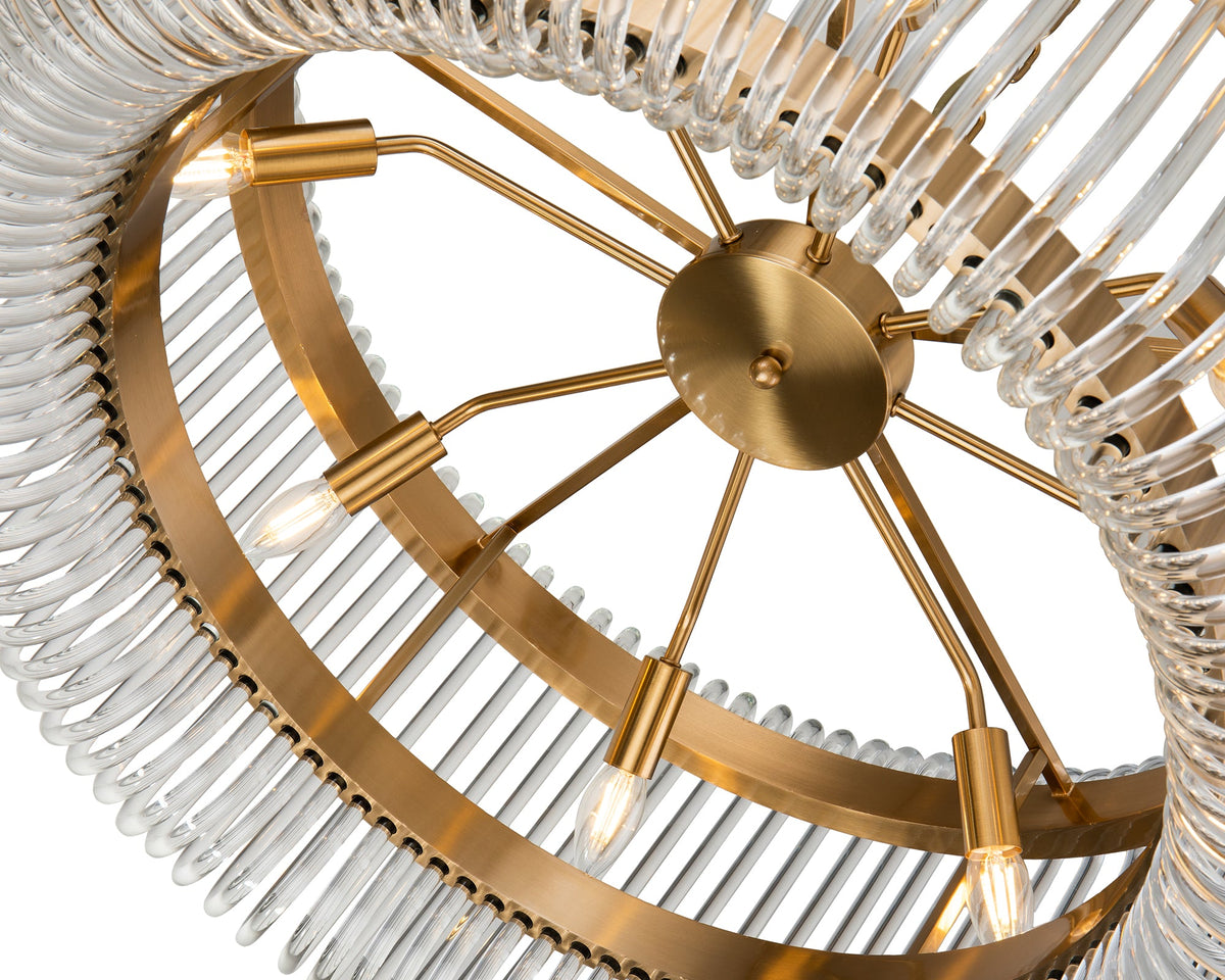 Liang & Eimil Mist Pendant Lamp - Brushed Brass