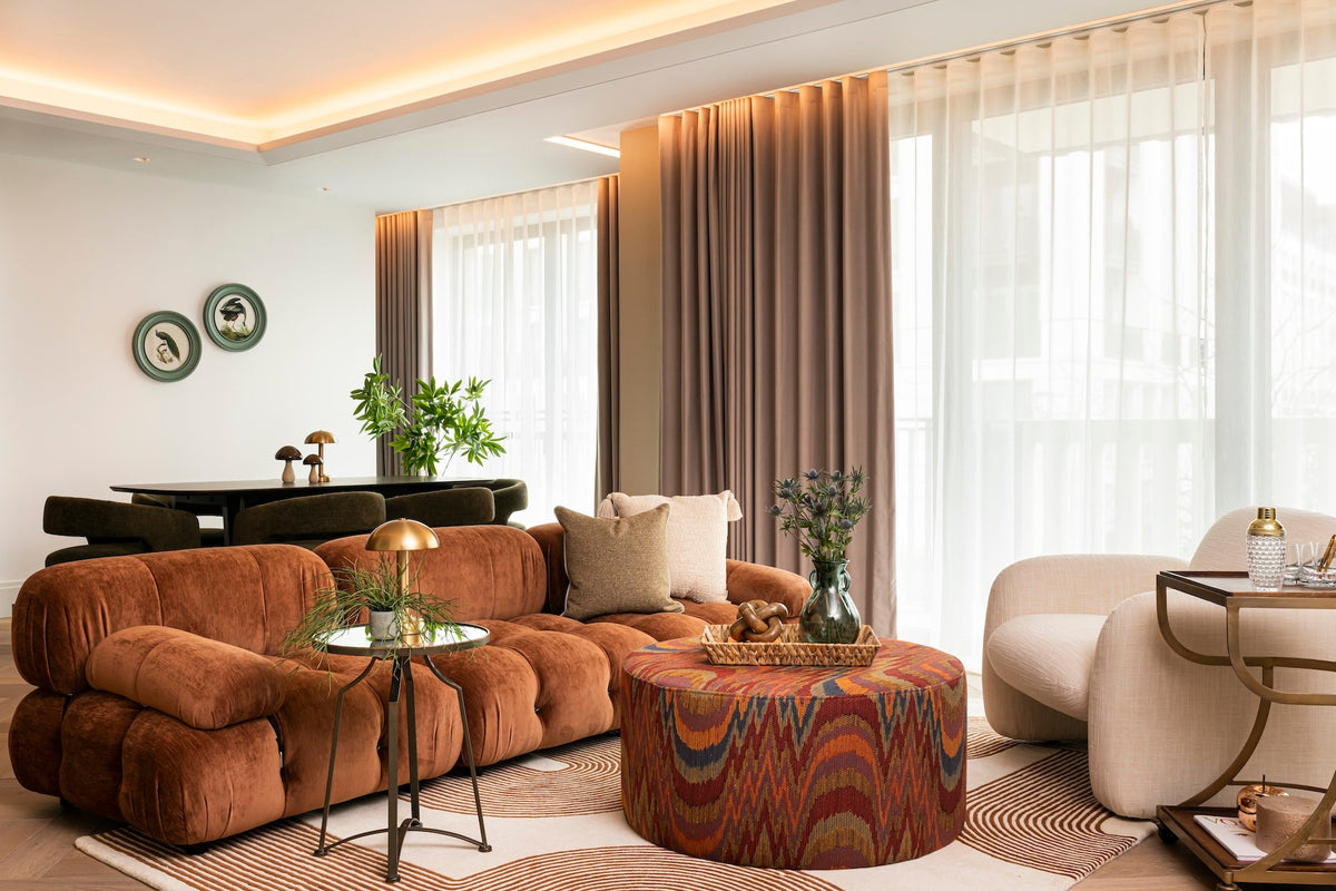 Liang & Eimil Combo Sofa - Sysley Rust II