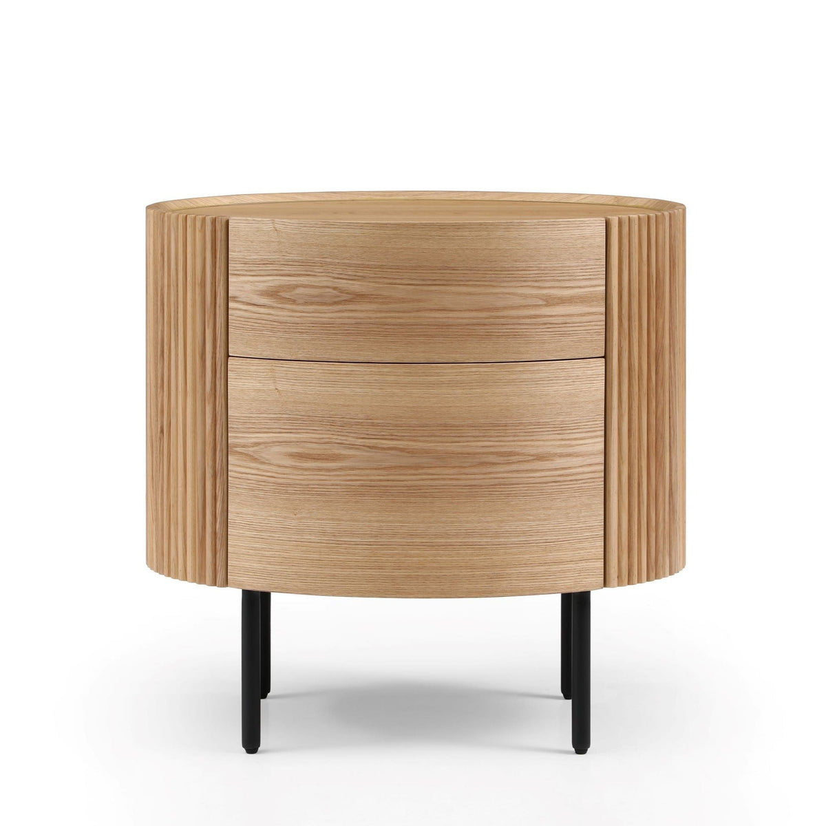 Lantine Bedside Table - Ash Oak