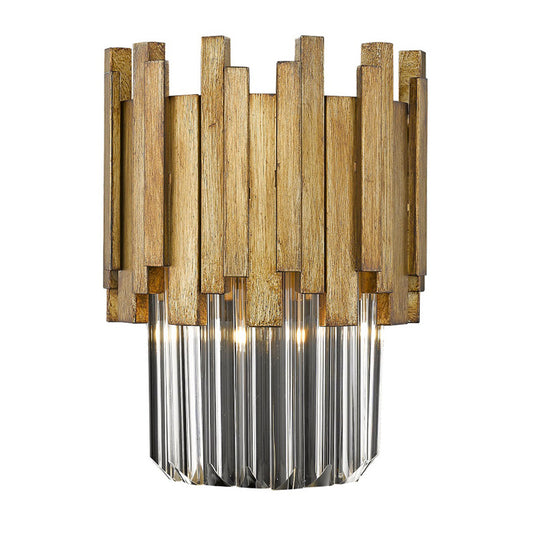 Antique Gold Finish Wall Lamp