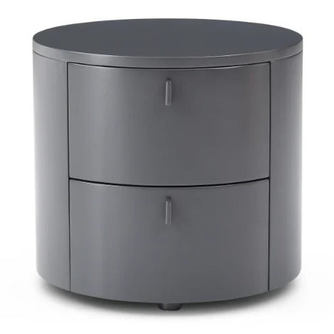 Sims Bedside Table - Matte Anthracite