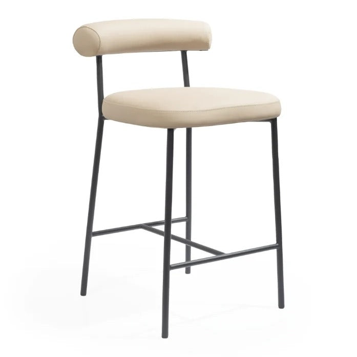 Alita Stool - Dark Marble
