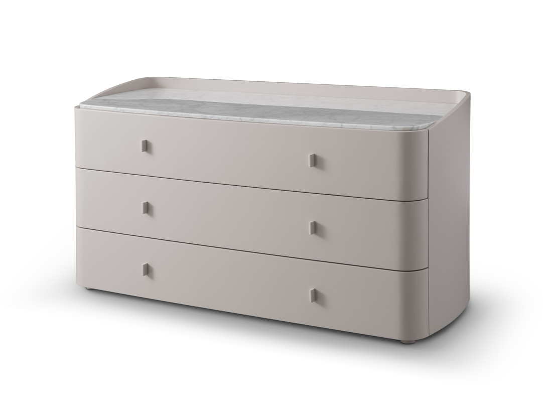 Vertu Dresser - Matte Beige