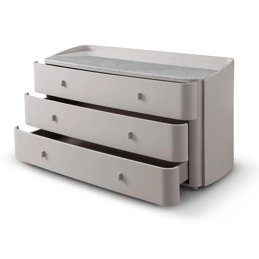 Vertu Dresser - Matte Beige