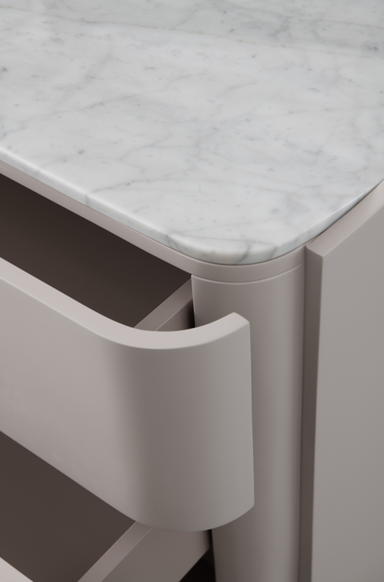 Vertu Dresser - Matte Beige
