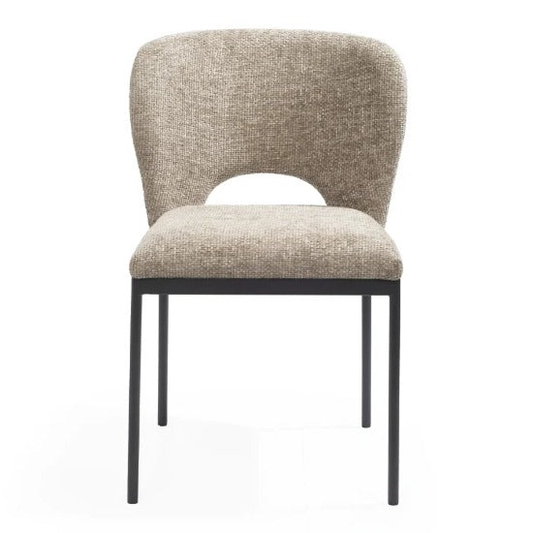 Wolfie Dining Chair - Set of 2 -Taupe