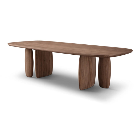 Underline 280 Dining Table - Light Walnut
