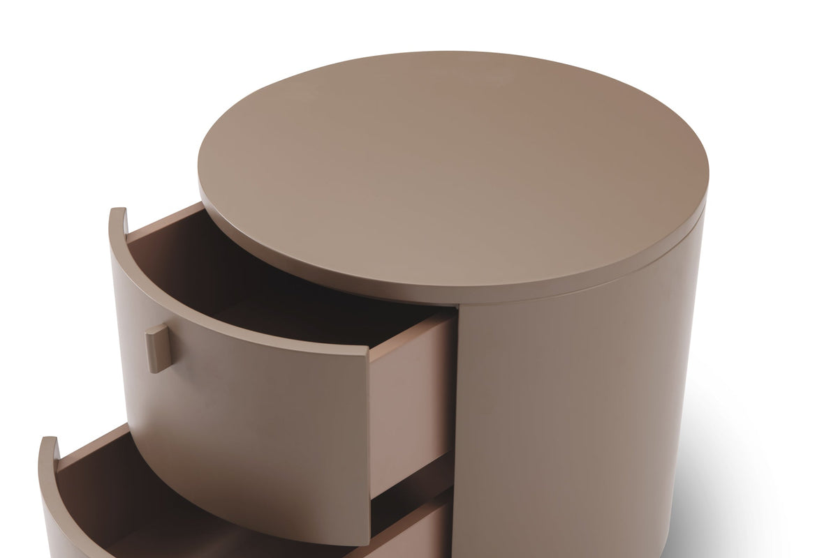 Sims Bedside Table - Cocoa