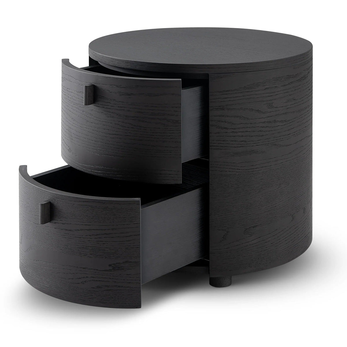 Sims Bedside Table - Smoak Oak