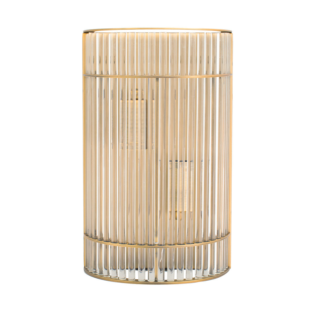 Antique Brass Finish Wall Lamp