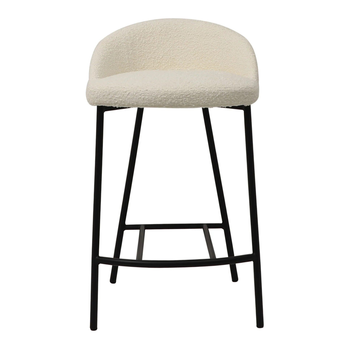 Tux Counter Stool - Chex Bouclé Polar
