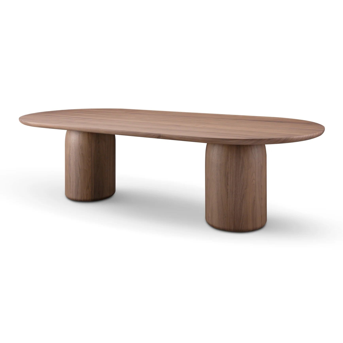 Basilca Dining Table 270 - Walnut