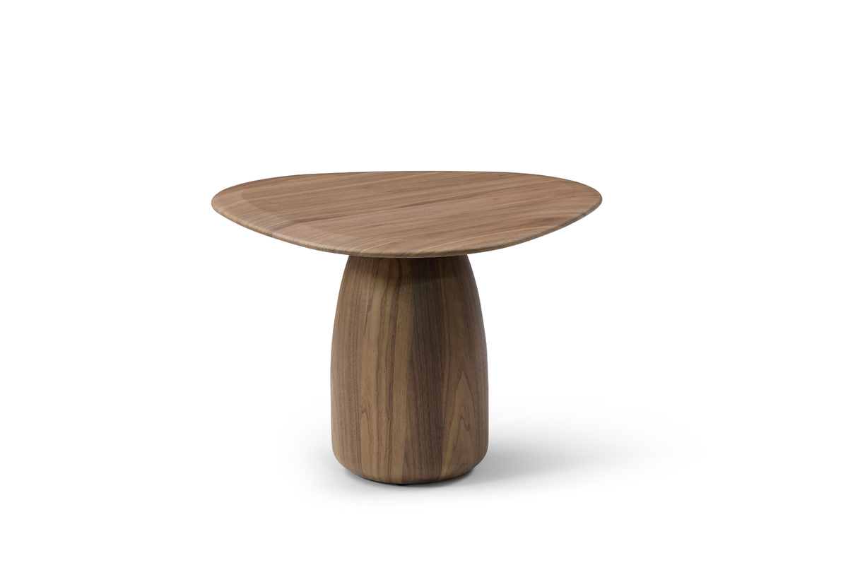 Basilca Side Table - Walnut