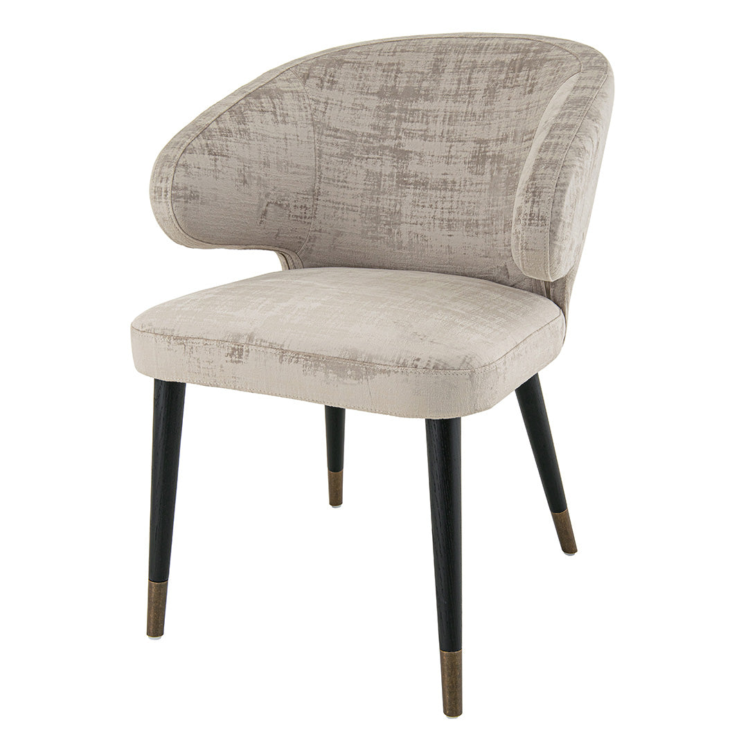 Luxe Mushroom Dining Chair