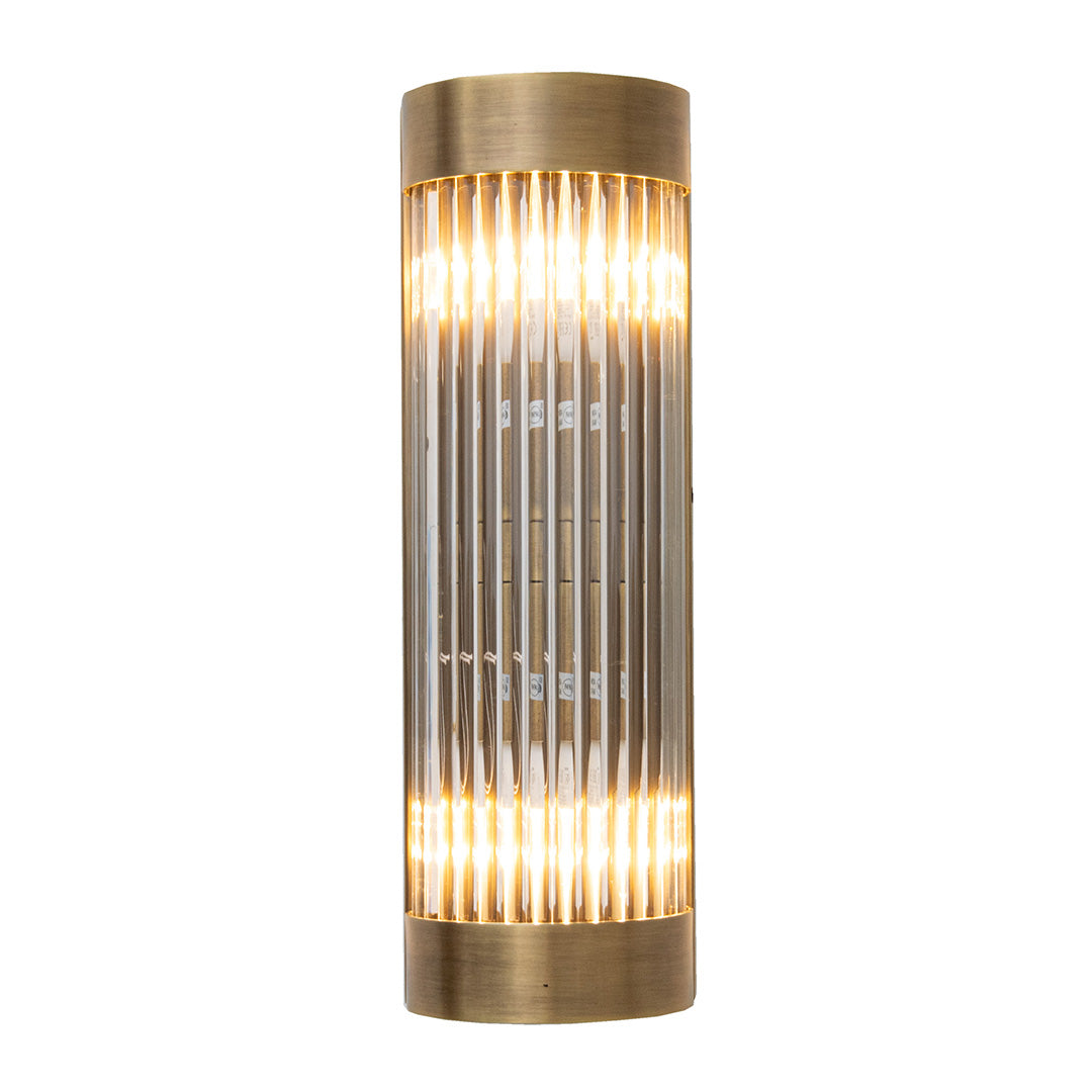 Antique Brass Finish Wall Lamp