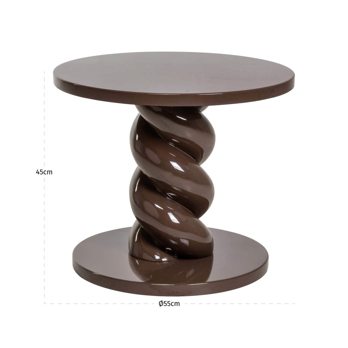 Celestine Chestnut Side Table