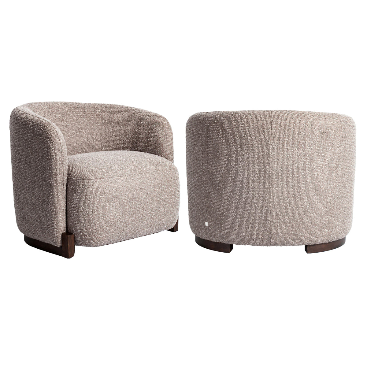 Harper Mocca Chunky Occasional Chair
