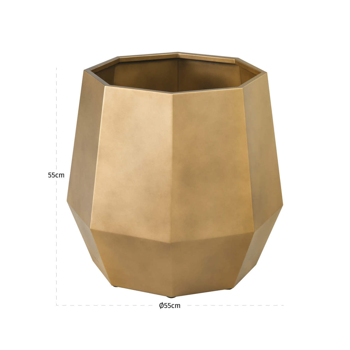 Axton Bronze Gold Medium Planter