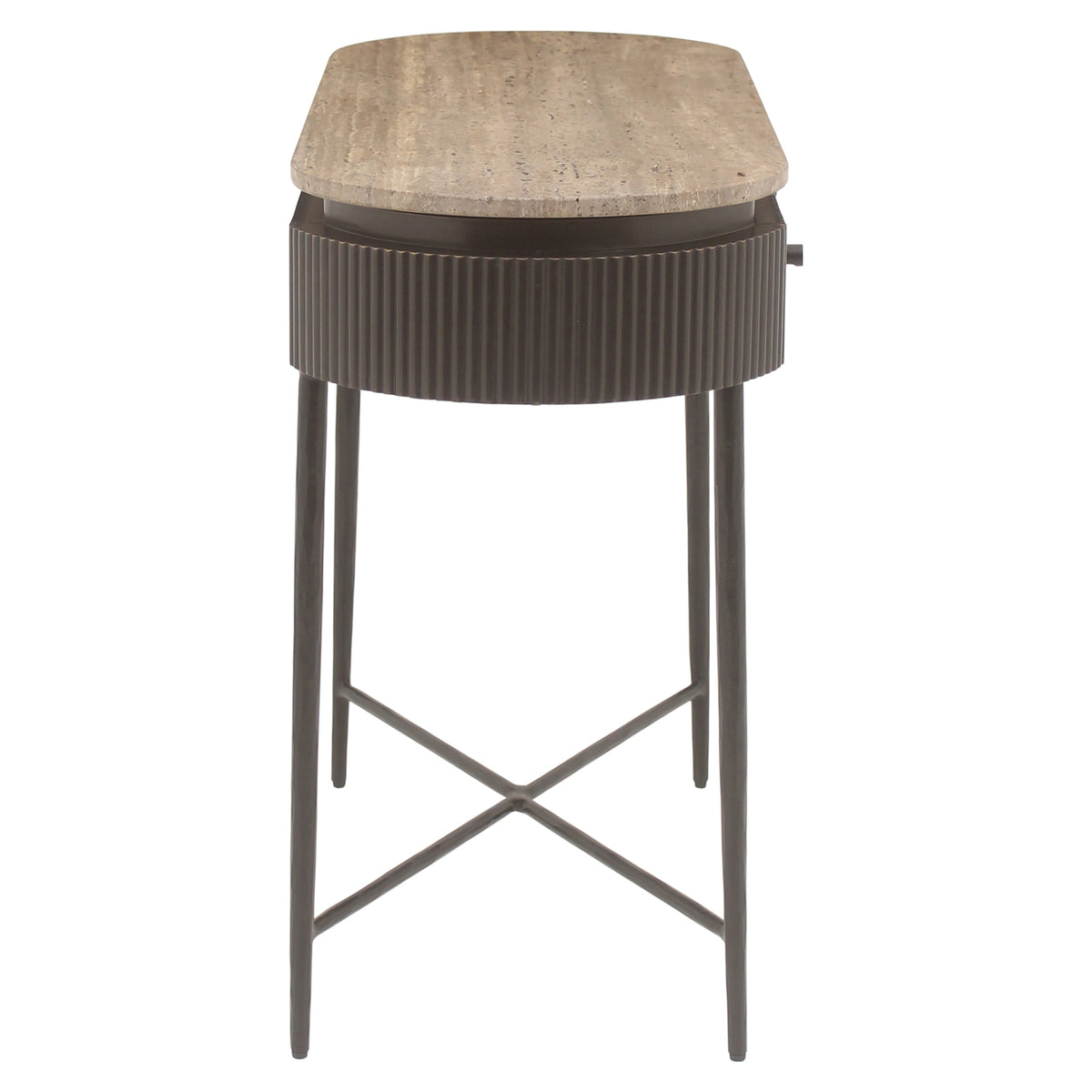 Russet Ash Brown Console Table