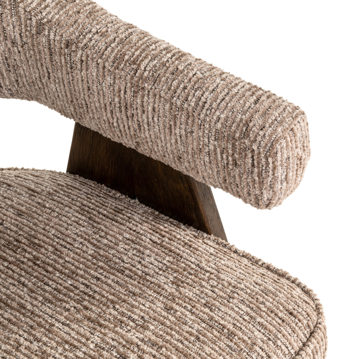 Moray Mocca Linear Dining Chair