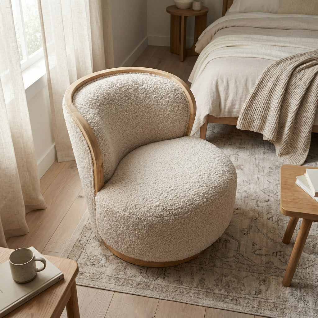 Livia Swivel Accent Chair