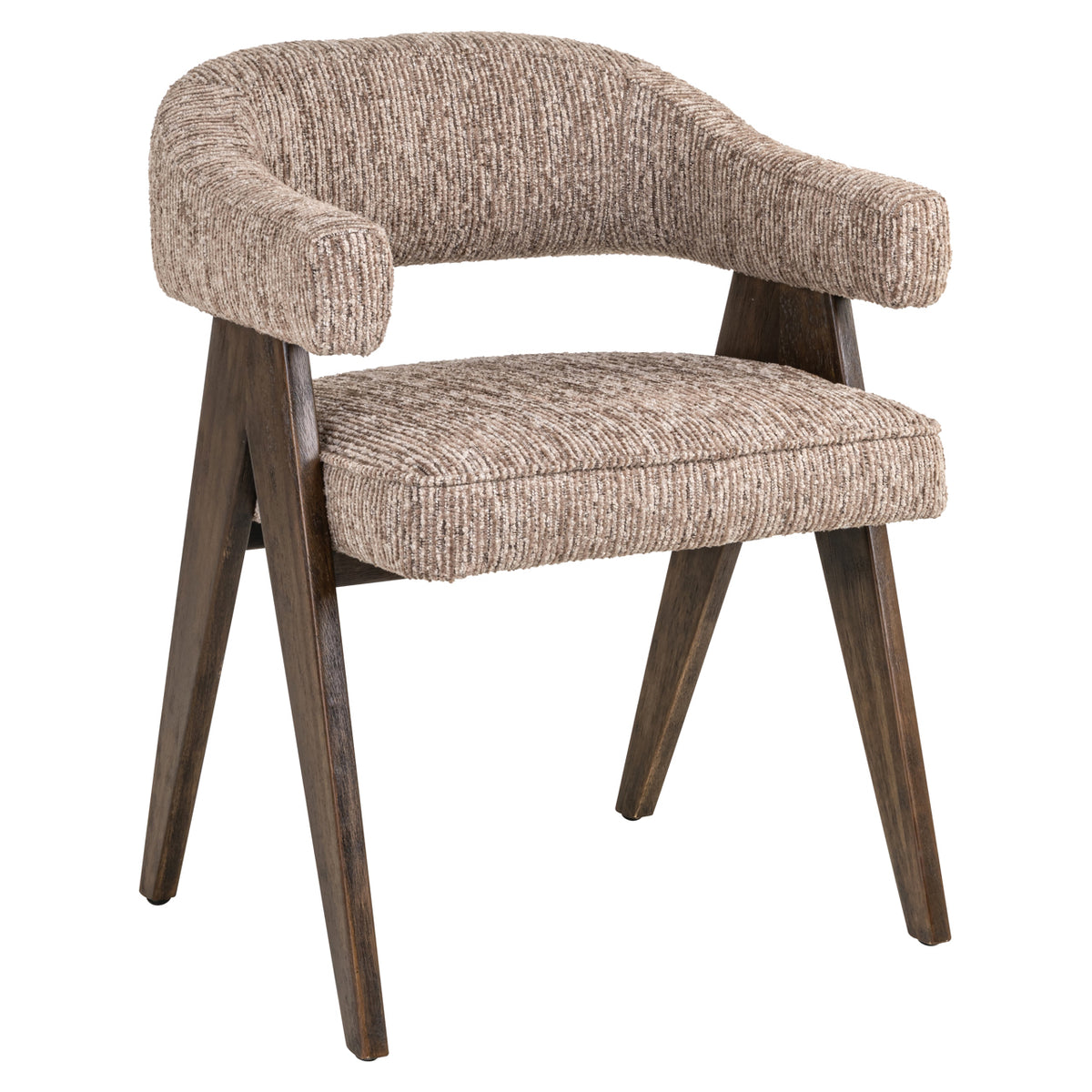 Moray Mocca Linear Dining Chair