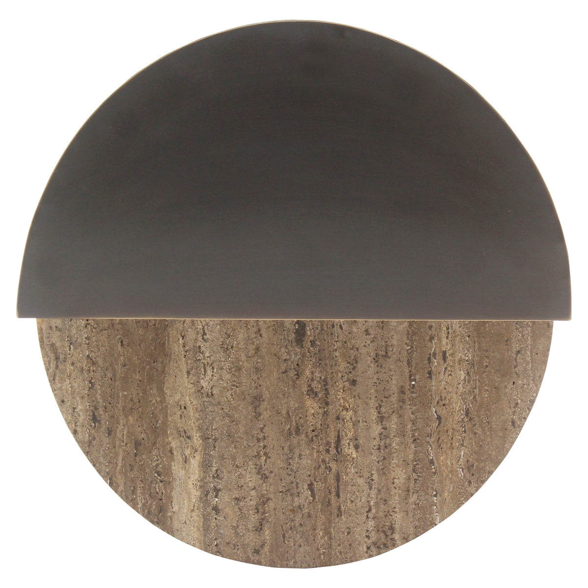Russet Ash Brown Side Table