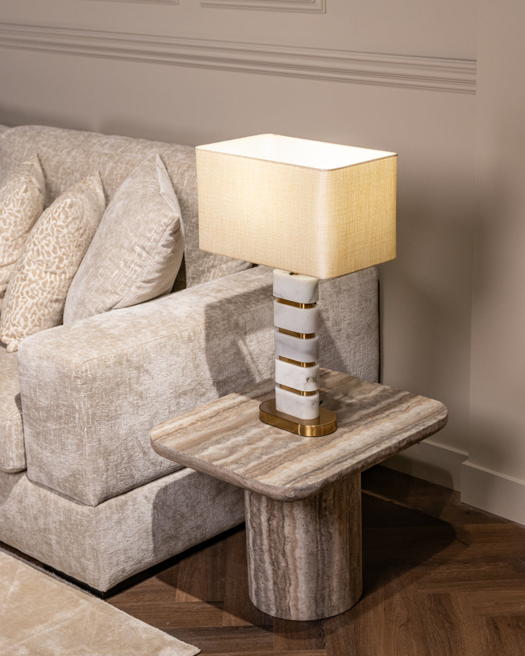 Dulcie Grey Side Table