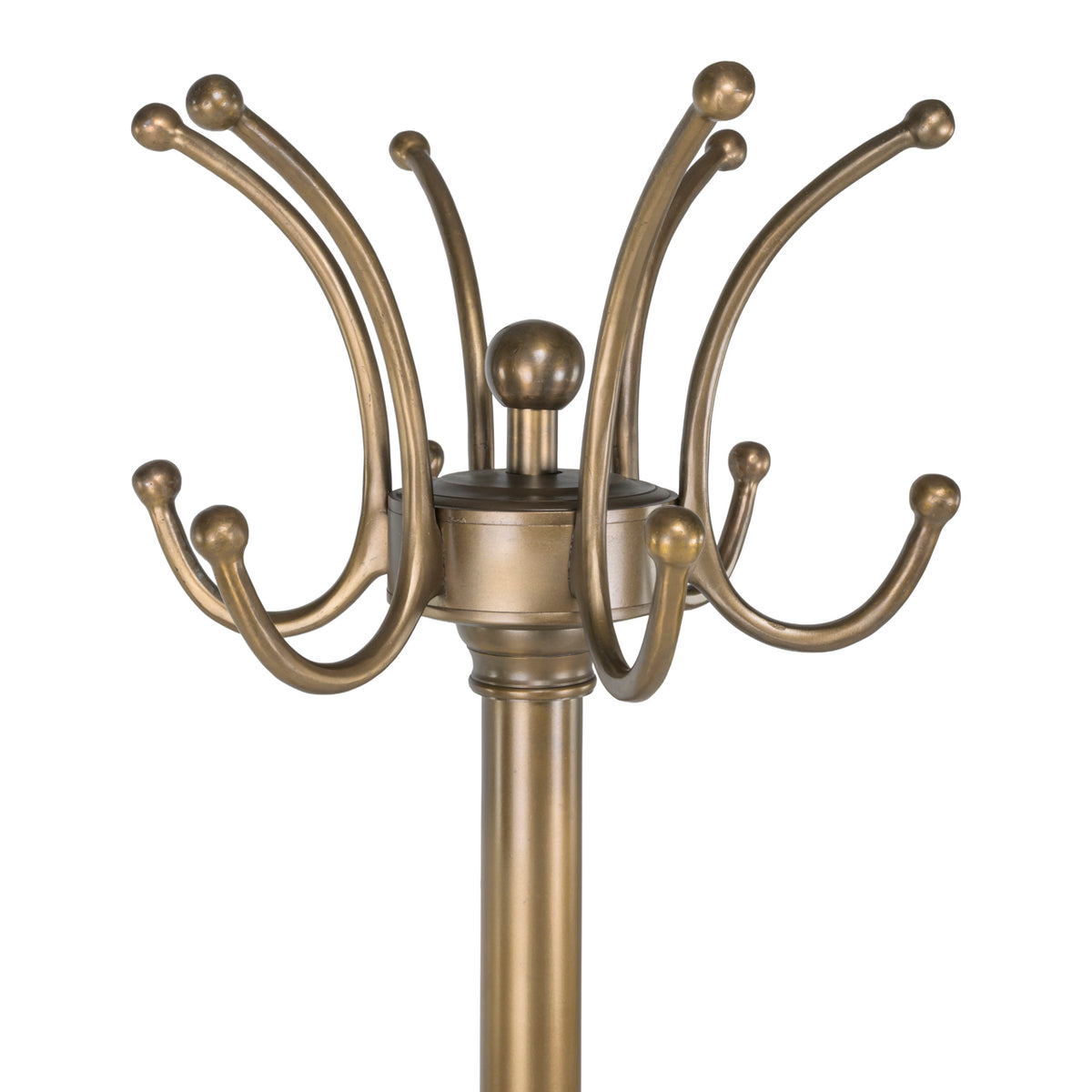 Darwen Antique Brass Coat Stand