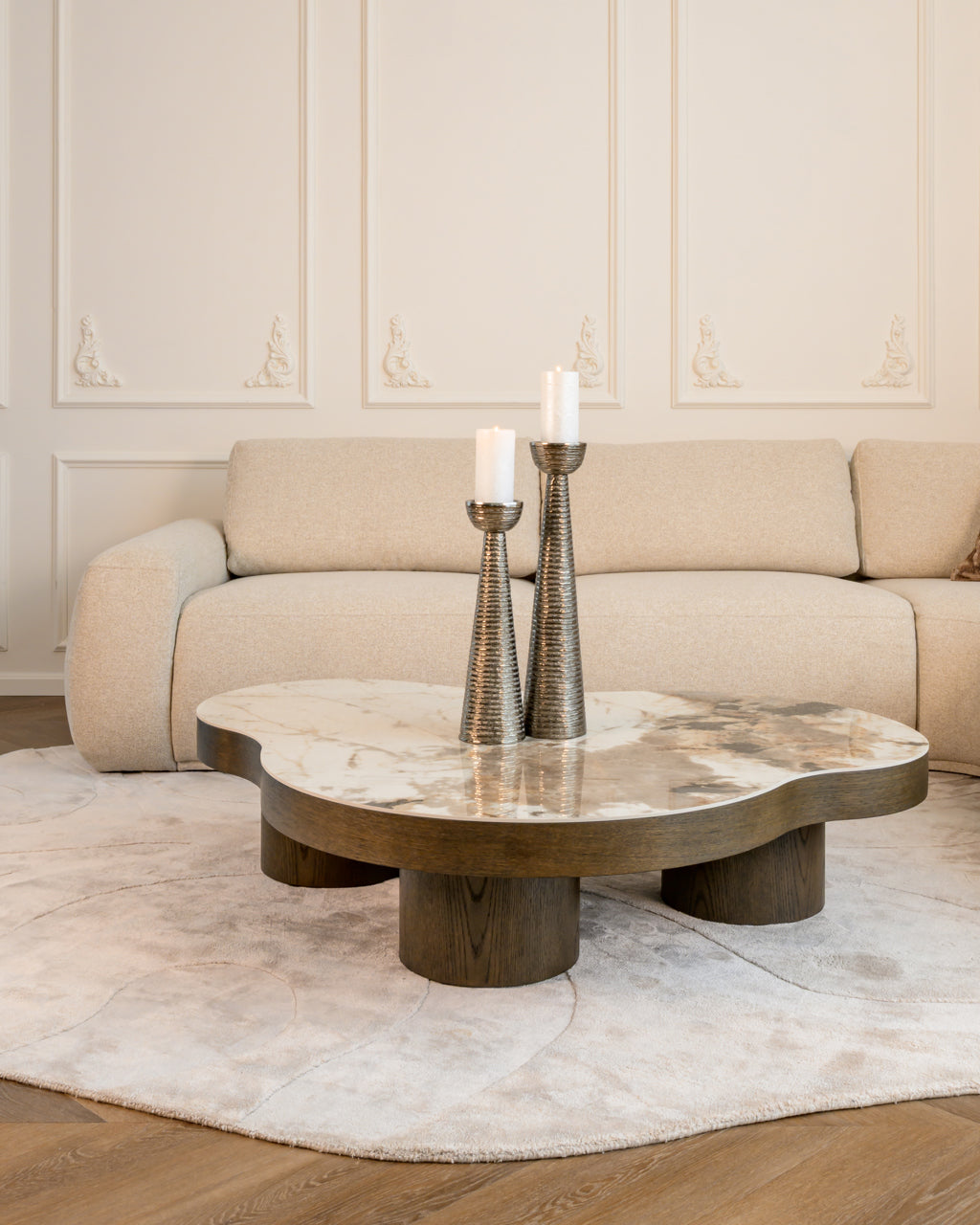 Langley Brown Coffee Table